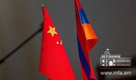 The meeting of the Deputy Foreign Minister of Armenia with the Ambassador of the People’s Republic of China to the Republic of Armenia