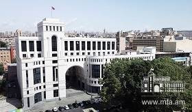 Déclaration du ministère des Affaires étrangères d'Arménie sur la décision de la Cour européenne des droits de l'homme dans l'affaire «Saribekyan et Balyan contre Azerbaïdjan»