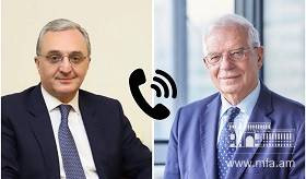 ԱԳ նախարար Զոհրաբ Մնացականյանի հեռախոսազրույցը ԵՄ արտաքին գործերի և անվտանգության քաղաքականության հարցերով բարձր ներկայացուցիչ Ջոզեֆ Բորելի հետ