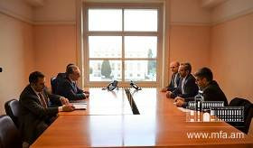 ԱԳ նախարար Զոհրաբ Մնացականյանի հանդիպումը Իրանի դատական համակարգի ղեկավարի՝ միջազգային հարցերով տեղակալ, Իրանի մարդու իրավունքների գերագույն խորհրդի քարտուղար Ալի Բաղերիի հետ