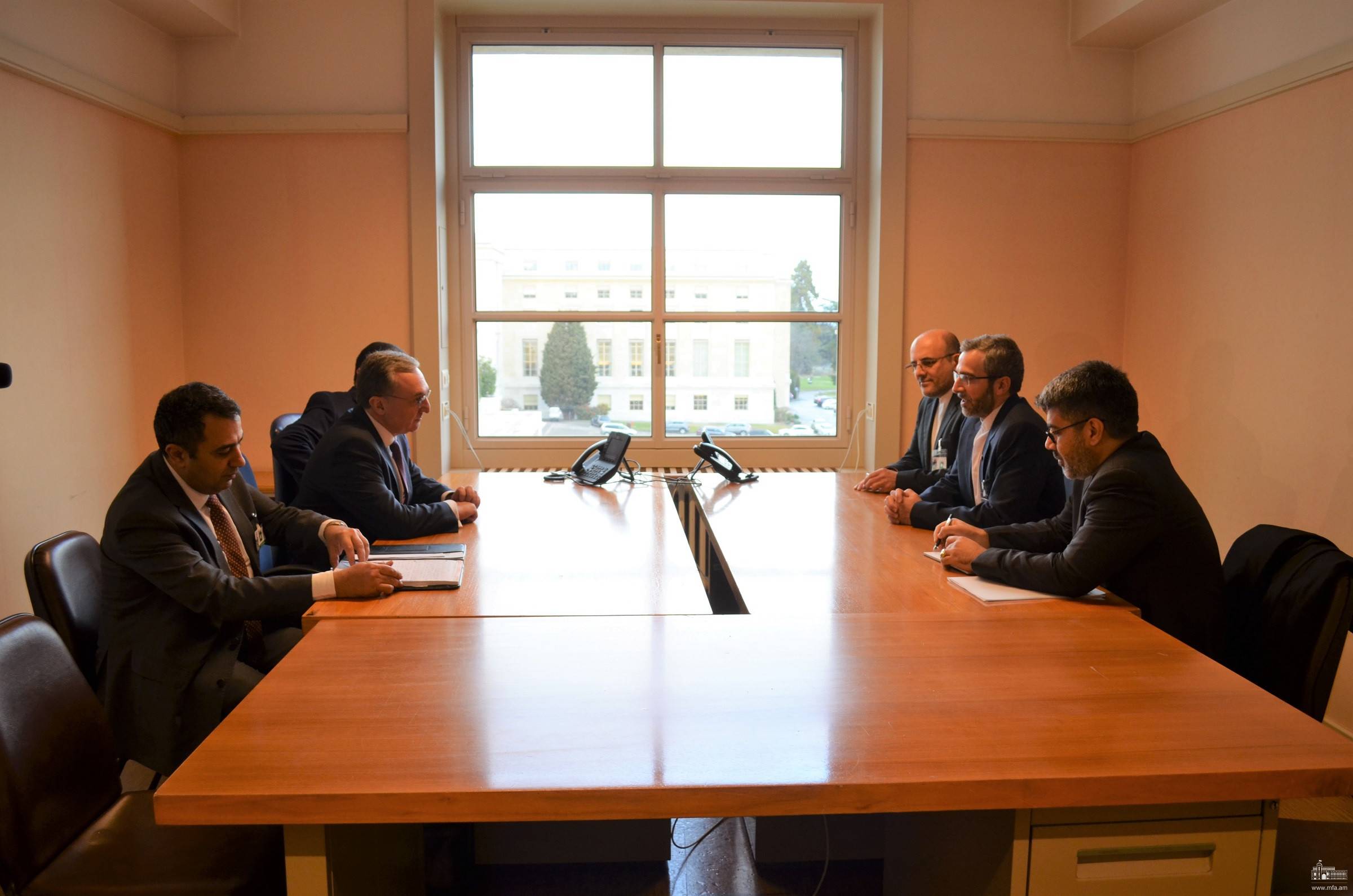 ԱԳ նախարար Զոհրաբ Մնացականյանի հանդիպումը Իրանի դատական համակարգի ղեկավարի՝ միջազգային հարցերով տեղակալ, Իրանի մարդու իրավունքների գերագույն խորհրդի քարտուղար Ալի Բաղերիի հետ
