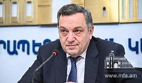 ԱԳ նախարարի տեղակալ Ավետ Ադոնցի մամուլի ասուլիսը հայկական միասնական տեղեկատվական կենտրոնում