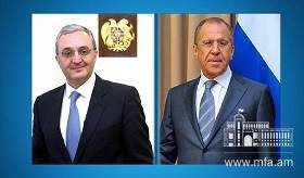Entretien téléphonique entre le ministre des Affaires étrangères d’Arménie et son homologue russe