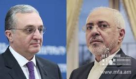 Zohrab Mnatsakanyan had a phone conversation with Mohammad Javad Zarif, the Foreign Minister of Iran