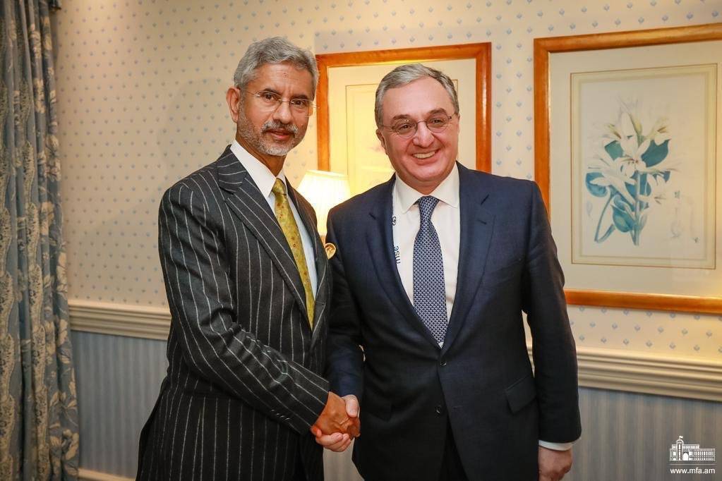 Phone conversation of Foreign Minister Zohrab Mnatsakanyan and Subrahmanyam Jaishankar, Foreign Minister of India