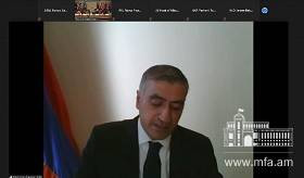 Ambassador Papikyan presented Turkey's policy in the South Caucasus at the session of the OSCE Permanent Council