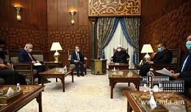 ՀՀ ԱԳ նախարար Զոհրաբ Մնացականյանի հանդիպումը ալ-Ազհարի գերագույն իմամ Ահմադ Մուհամադ ալ-Տայիբի հետ