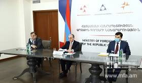 ՀՀ Արտաքին գործերի նախարար Զոհրաբ Մնացականյանը մասնակցեց և ելույթ ունեցավ ՍԾՏՀԿ ԱԳ նախարարների առցանց ձևաչափով ոչ պաշտոնական հանդիպմանը