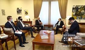 ԱԳ նախարար Զոհրաբ Մնացականյանի հանդիպումը ԵԱՏՄ կոլեգիայի նախագահ Միխայիլ Մյասնիկովիչի հետ