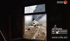 Azerbaijan continues targeting the civilian population of Stepanakert Credits to: Karapet Sahakyan