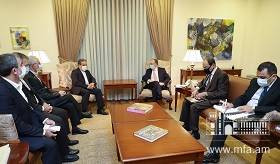 ՀՀ ԱԳ նախարար Զոհրաբ Մնացականյանն ընդունեց Իրանի ԱԳ նախարարի տեղակալ Աբբաս Արաղչիին