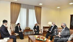 Արտգործնախարար Արա Այվազյանն ընդունեց Չինաստանի նորանշանակ դեսպան Ֆան Յունին