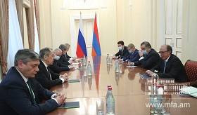 ՀՀ ԱԳ նախարար Արա Այվազյանի հանդիպումը ՌԴ ԱԳ նախարար Սերգեյ Լավրովի հետ