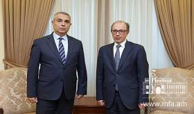 ԱԳ նախարար Արա Այվազյանի և Արցախի ԱԳ նախարար Մասիս Մայիլյանի հանդիպումը