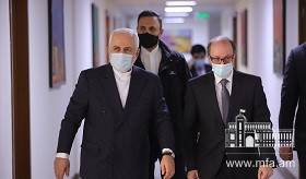 Opening remarks of Foreign Minister Ara Aivazian during the meeting with Foreign Minister of Iran Mohammad Javad Zarif