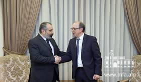 ՀՀ ԱԳ նախարար Արա Այվազյանի հանդիպումը Արցախի ԱԳ նախարար Դավիթ Բաբայանի հետ
