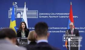 ԱԳ նախարար Արա Այվազյանի մամուլի համար հայտարարությունը Շվեդիայի ԱԳ նախարար, ԵԱՀԿ գործող նախագահ Անն Լինդեի հետ հանդիպման արդյունքներով