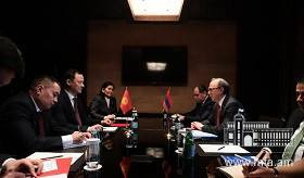 ՀՀ ԱԳ նախարար Արա Այվազյանը հանդիպում ունեցավ Ղրղզստանի ԱԳ նախարար Ռուսլան Կազակբաևի հետ