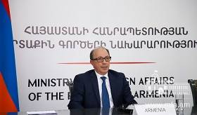 Opening address by Ara Aivazian, Minister of Foreign Affairs of Armenia at the OSCE Forum for Security Co-operation
