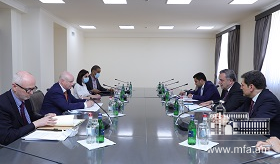 ԱԳ նախարարի տեղակալն ընդունեց ԵԽԽՎ զեկուցողին