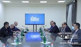 ԱԳ նախարարի պաշտոնակատար Արա Այվազյանի հանդիպումը Հայաստանում հավատարմագրված ՀԱՊԿ անդամ երկրների դեսպանների հետ