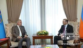 ՀՀ ԱԳ նախարարի պարտականությունները կատարող Արմեն Գրիգորյանն ընդունեց ՀԱՊԿ գլխավոր քարտուղար Ստանիսլավ Զասին