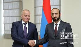 Foreign Minister of Armenian Ararat Mirzoyan had a meeting with Foreign Minister of Russian Federation Sergey Lavrov