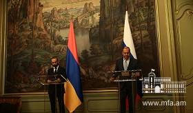 ՀՀ ԱԳ նախարար Արարատ Միրզոյանի խոսքը  և պատասխանները լրագրողների հարցերին Ռուսաստանի ԱԳ նախարար Սերգեյ Լավրովի հետ համատեղ մամուլիս ասուլիսին