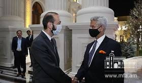 Հայաստանի և Հնդկաստանի ԱԳ նախարարների հանդիպումը