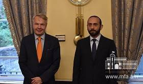 Հայաստանի և Ֆինլանդիայի ԱԳ նախարարների հանդիպումը