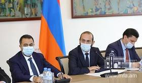 Министр иностранных дел РА Арарат Мирзоян принял представителей агентств ООН в Армении
