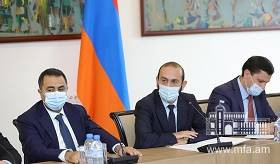 Foreign Minister of Armenia Ararat Mirzoyan received the Representatives of the UN agencies in Armenia