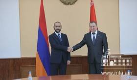 Встреча глав МИД Армении и Беларуси