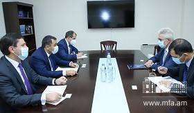 ԱԳ նախարարի տեղակալ Վահե Գևորգյանն ընդունեց Միջազգային էներգետիկ խարտիայի գլխավոր քարտուղար Ուրբան Ռուսնակին