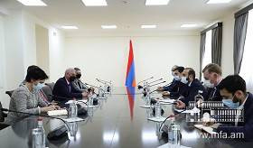 ՀՀ ԱԳ նախարար Արարատ Միրզոյանի և Լիտվայի Սեյմի փոխխոսնակ Անդրիուս Մազուրոնիսի հանդիպումը