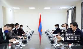 Foreign Minister of Armenia received the delegation of the European Union
