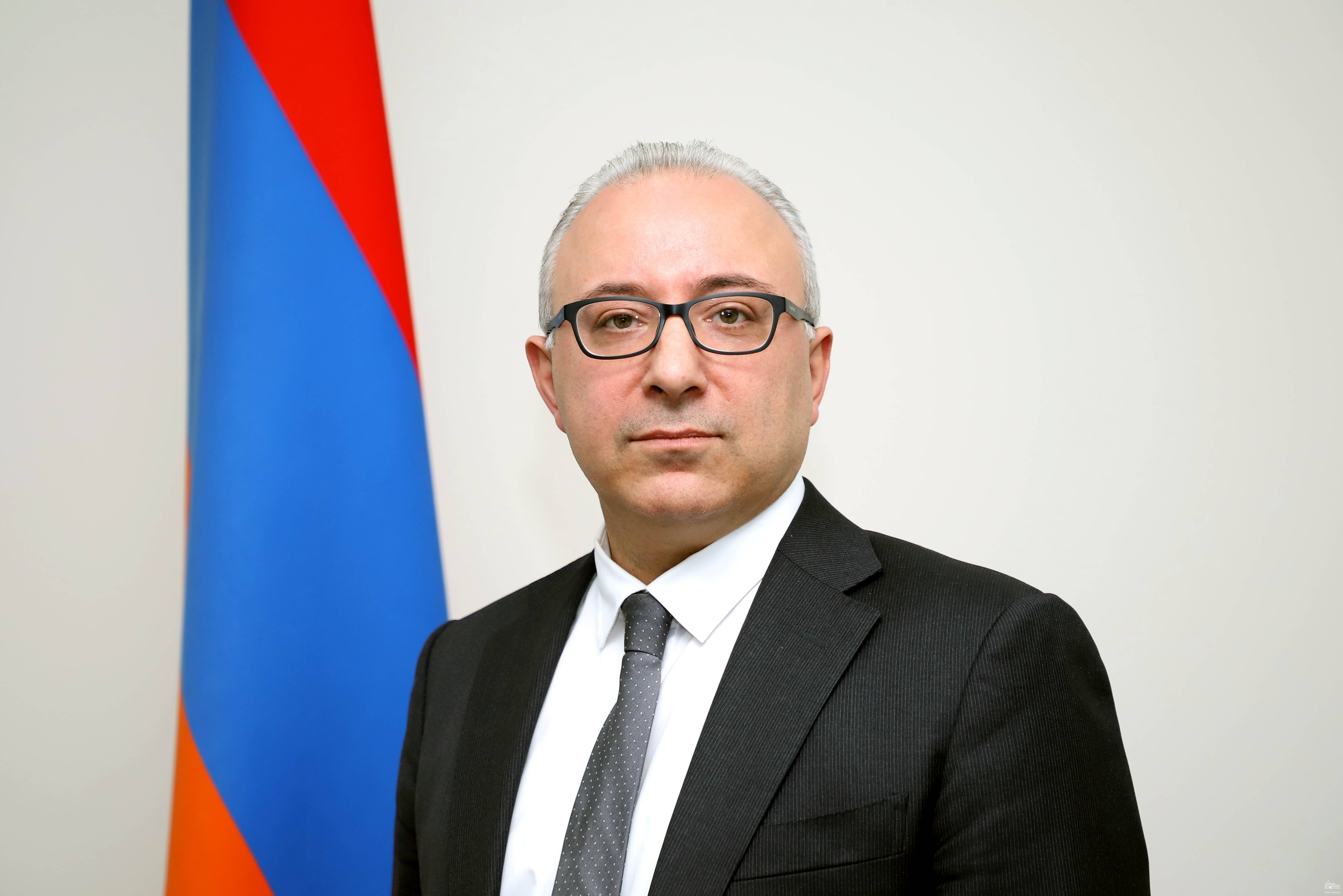 ՀՀ վարչապետի որոշումը Մնացական Սաֆարյանին արտաքին գործերի նախարարի տեղակալ նշանակելու մասին