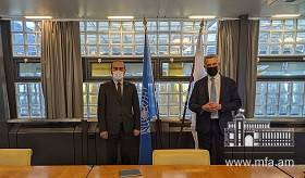 Foreign Minister of Armenia met with the UN High Commissioner for Refugees