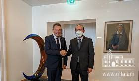 Meeting of Foreign Minister Ararat Mirzoyan with President of the ICRC Peter Maurer