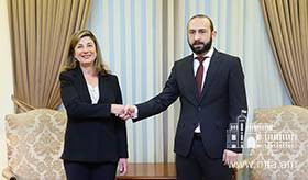 ՀՀ ԱԳ նախարարն ընդունել է Անհայտ կորած անձանց հարցերով միջազգային հանձնաժողովի գլխավոր տնօրենին