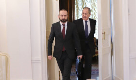 Հայաստանի ԱԳ նախարար Արարատ Միրզոյանը հանդիպումը Ռուսաստանի ԱԳ նախարար Սերգեյ Լավրովի հետ