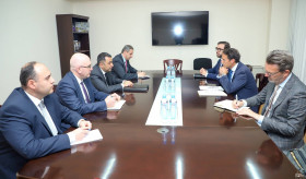 ԱԳ նախարարի տեղակալ Վահե Գևորգյանի հանդիպումը Կովկասում և Կենտրոնական Ասիայում ՆԱՏՕ-ի Գլխավոր քարտուղարի հատուկ ներկայացուցչի հետ