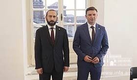 Հայաստանի և Հյուսիսային Մակեդոնիայի ԱԳ նախարարների հանդիպումը