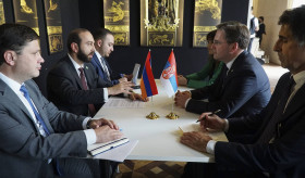 ՀՀ ԱԳ նախարար Արարատ Միրզոյանի հանդիպումը Սերբիայի ԱԳ նախարար Նիկոլա Սելակովիչի հետ