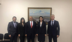 Խորհրդակցություններ Հայաստանի Հանրապետության և Ղազախստանի Հանրապետության ԱԳ նախարարությունների իրավաբանական ծառայությունների միջև