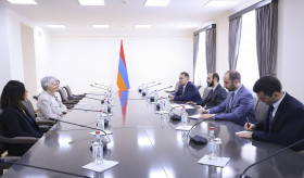 The meeting of the Foreign Minister of Armenia with  the President of the Venice Commission