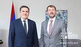 Քաղաքական խորհրդակցություններ Հայաստանի Հանրապետության և Լատվիայի Հանրապետության արտաքին գործերի նախարարությունների միջև