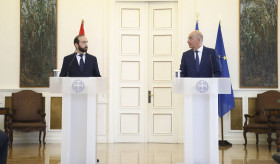 Statement for press of the Foreign Minister of Armenia Ararat Mirzoyan following the meeting with the Foreign Minister of Greece Nikos Dendias