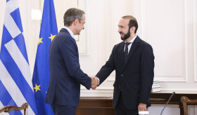 Meeting of the Minister of Foreign Affairs of Armenia with the Prime Minister of Greece