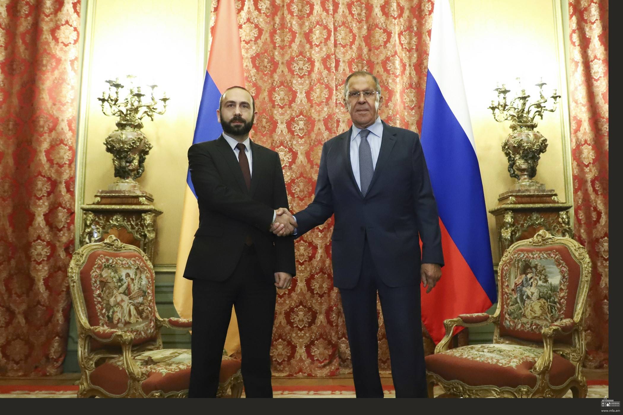 Meeting of the Foreign Ministers of Armenia and Russia